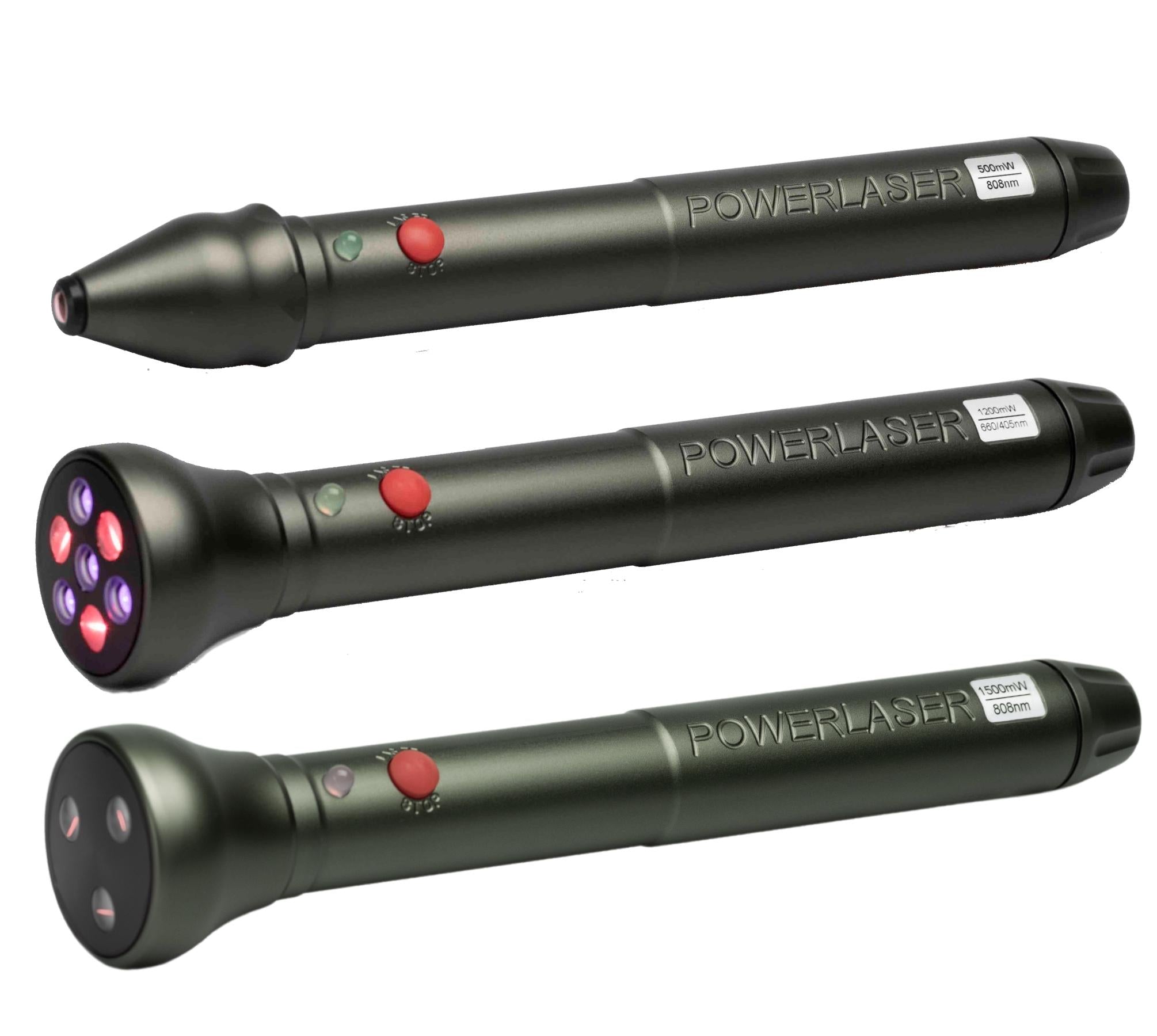 PowerMedic Class 3B Laser VET Expert Bundle: (Basic500, Basic1200 and Basic1500)