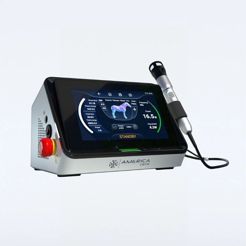 LCD Display with brand America Cryo white background