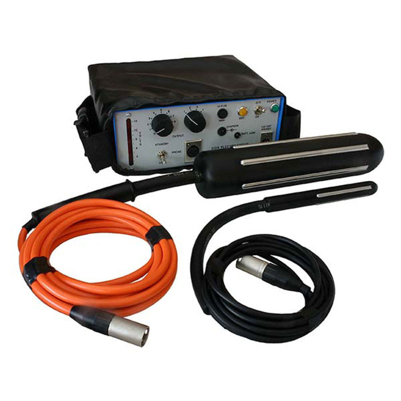 Bull electroejaculator semen collection equipment