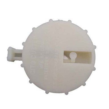 brownish circle on white background