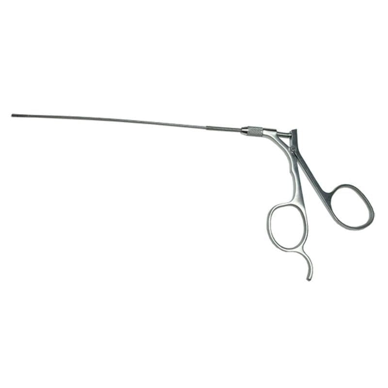 Surgical forceps on a white background