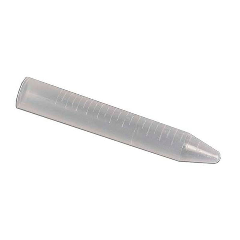 transparent syringe with no needle
