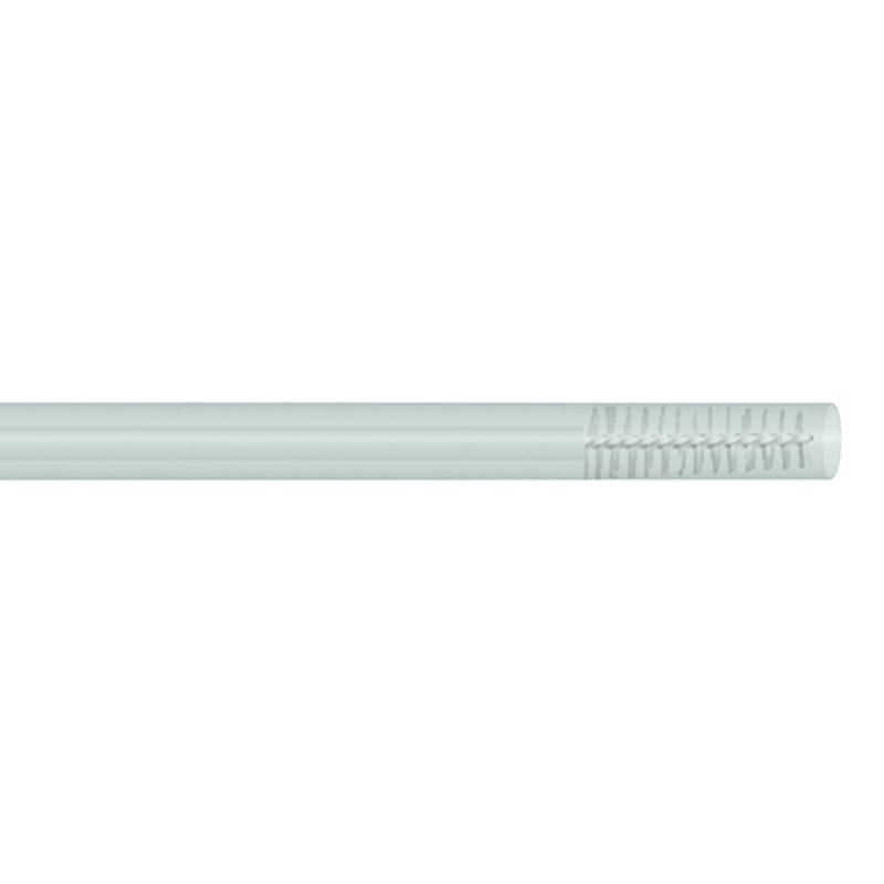 white straw brush inside of a straw 