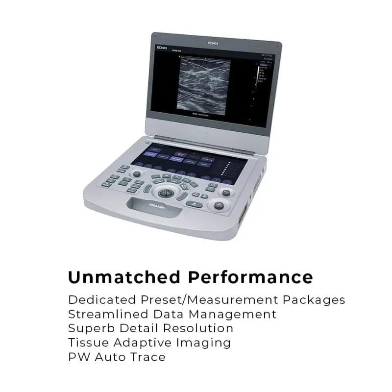 Edan Acclarix AX3 Veterinary Portable Ultrasound Machine