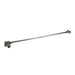 Metallic object on a white background