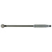 Metal tool with a cylindrical head and extended shaft on a white background