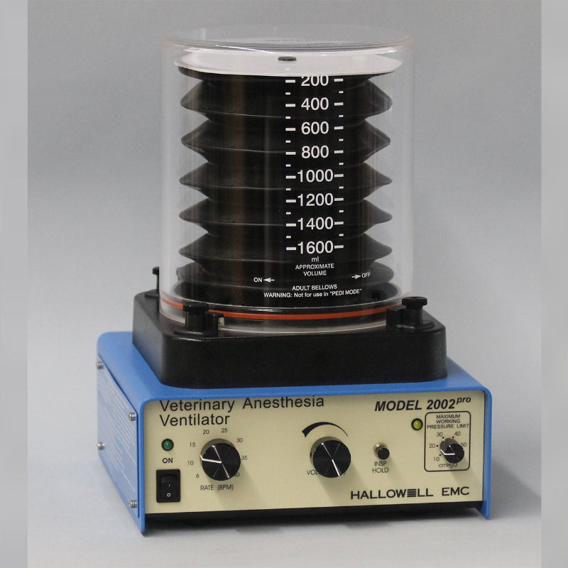 Hallowell Veterinary Model2002 PRO Anesthesia Ventilator  