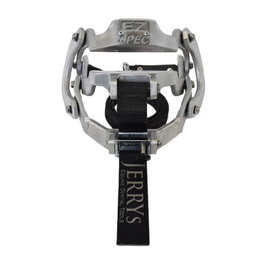 Metal dental tool with black strap labeled 'Jerrys Dental Tools' on a white background