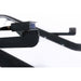Close-up of equine treadmill attachment on a white background