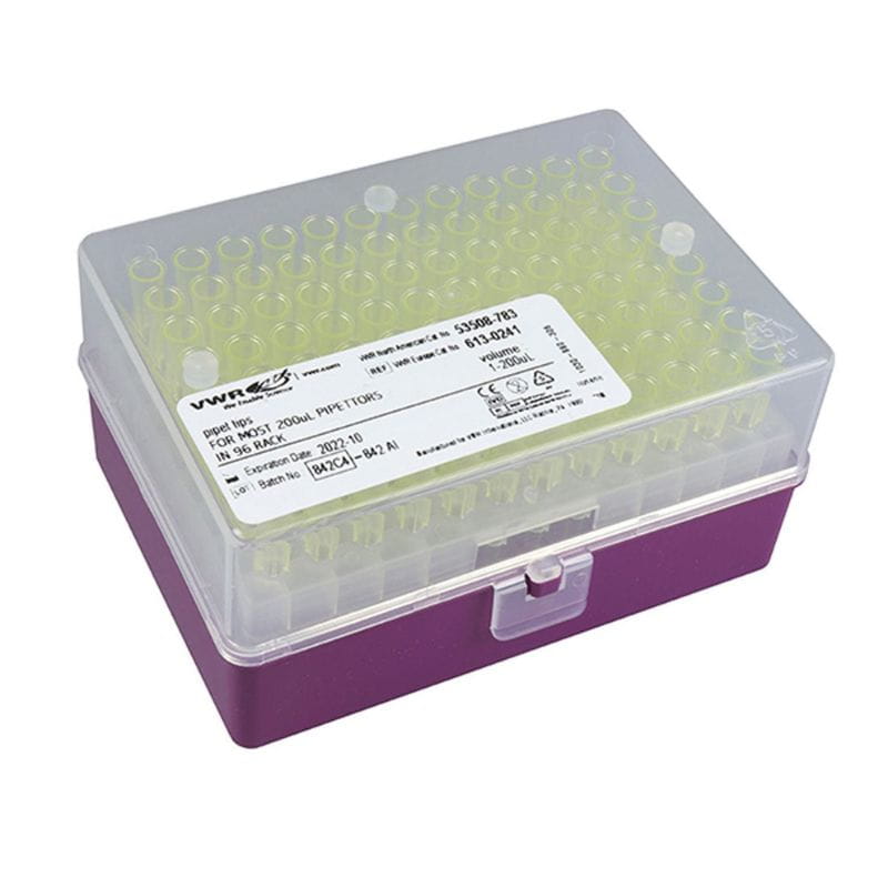 purple and clear box white background