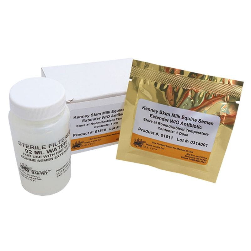 Sterile filter jar, box, and gold package with text on a white background