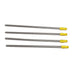 4 metal sticks with yellow gum tip 
