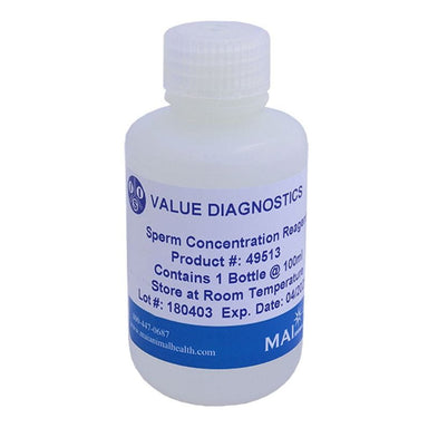 Transparent bottle with blue letters 