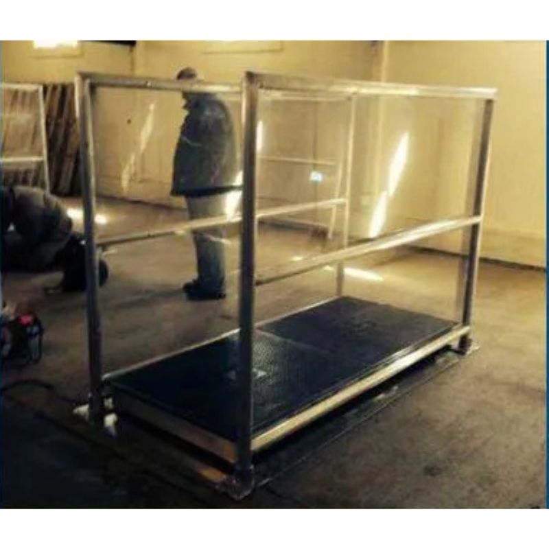Side Rails  Kick Proof Plexiglass for horses unit