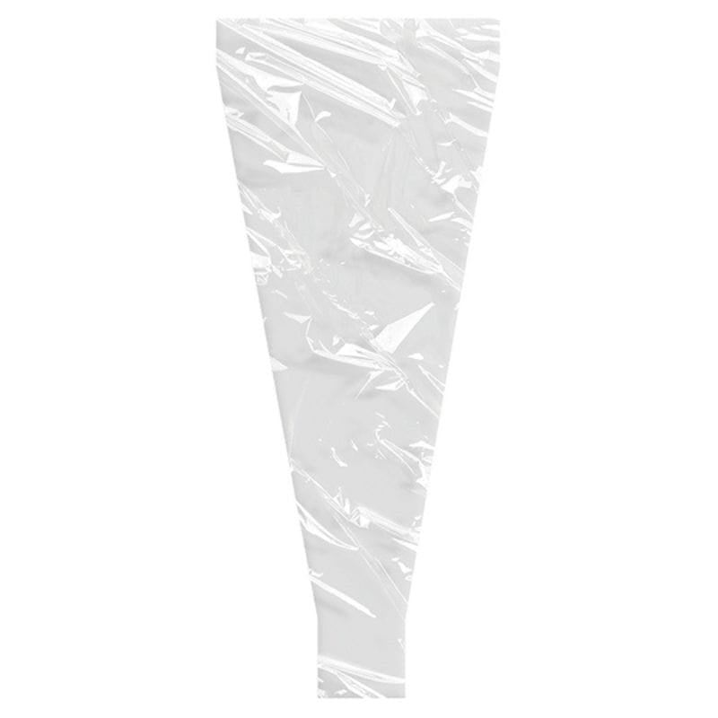 cone shaped transparent plastic bag 