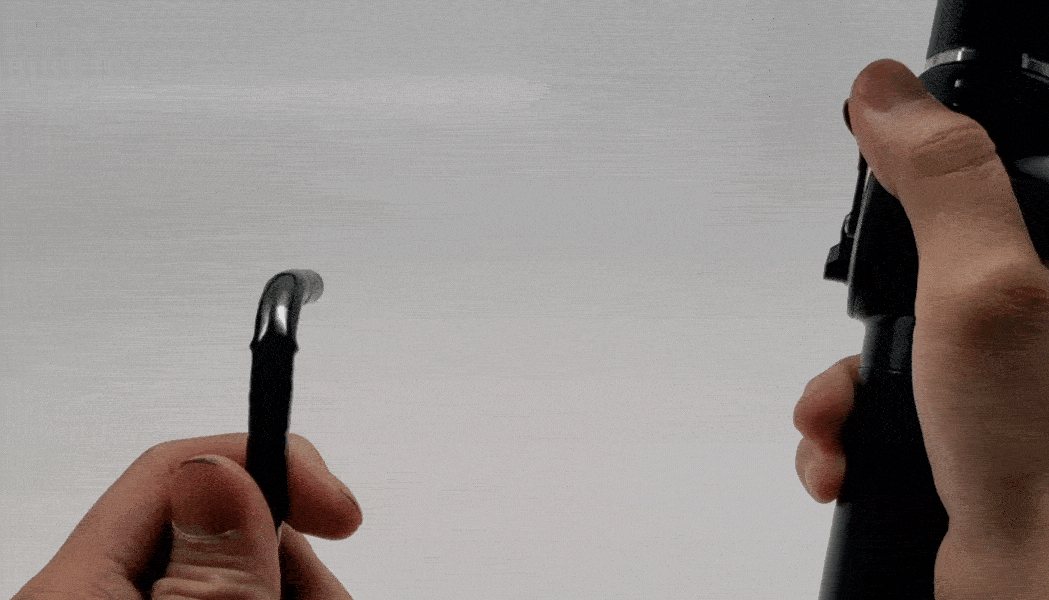 flexible tube handle control