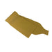 Mustard yellow fabric on a white background