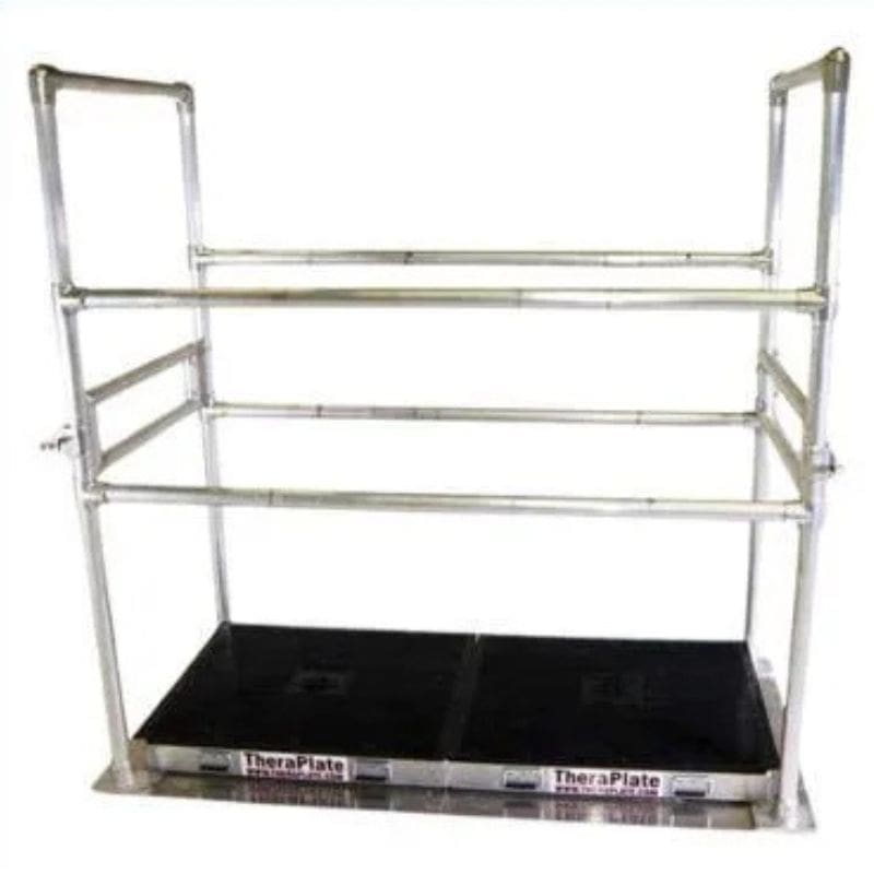 Portable stocks with theraplate