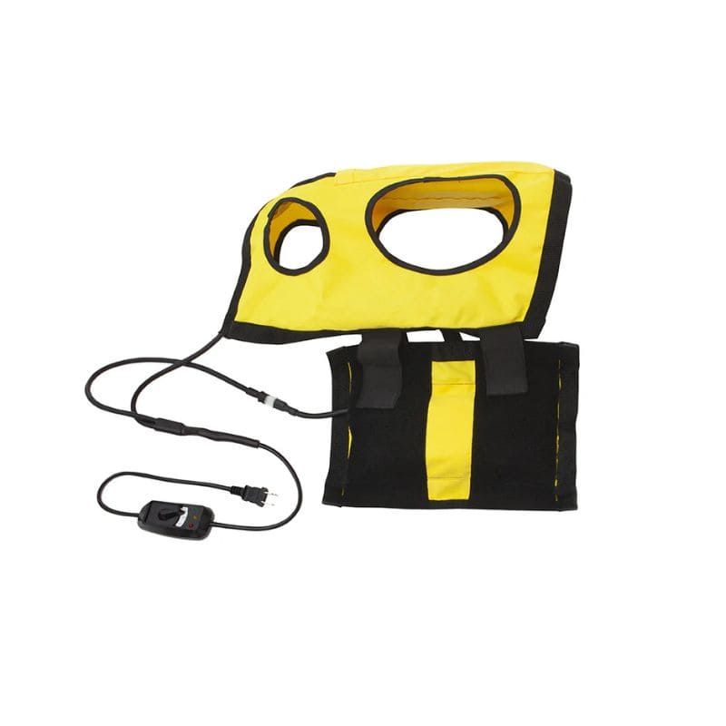 whole unit sample thermotex hood infrared heating pad