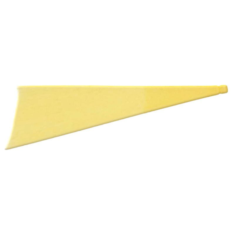 cone shaped yellow bag